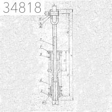 Тяга пружинная 2А ИЕАШ.363431.009 510 мм 551-03.177-36 СБ